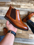 Bottes Chelsea tabaco